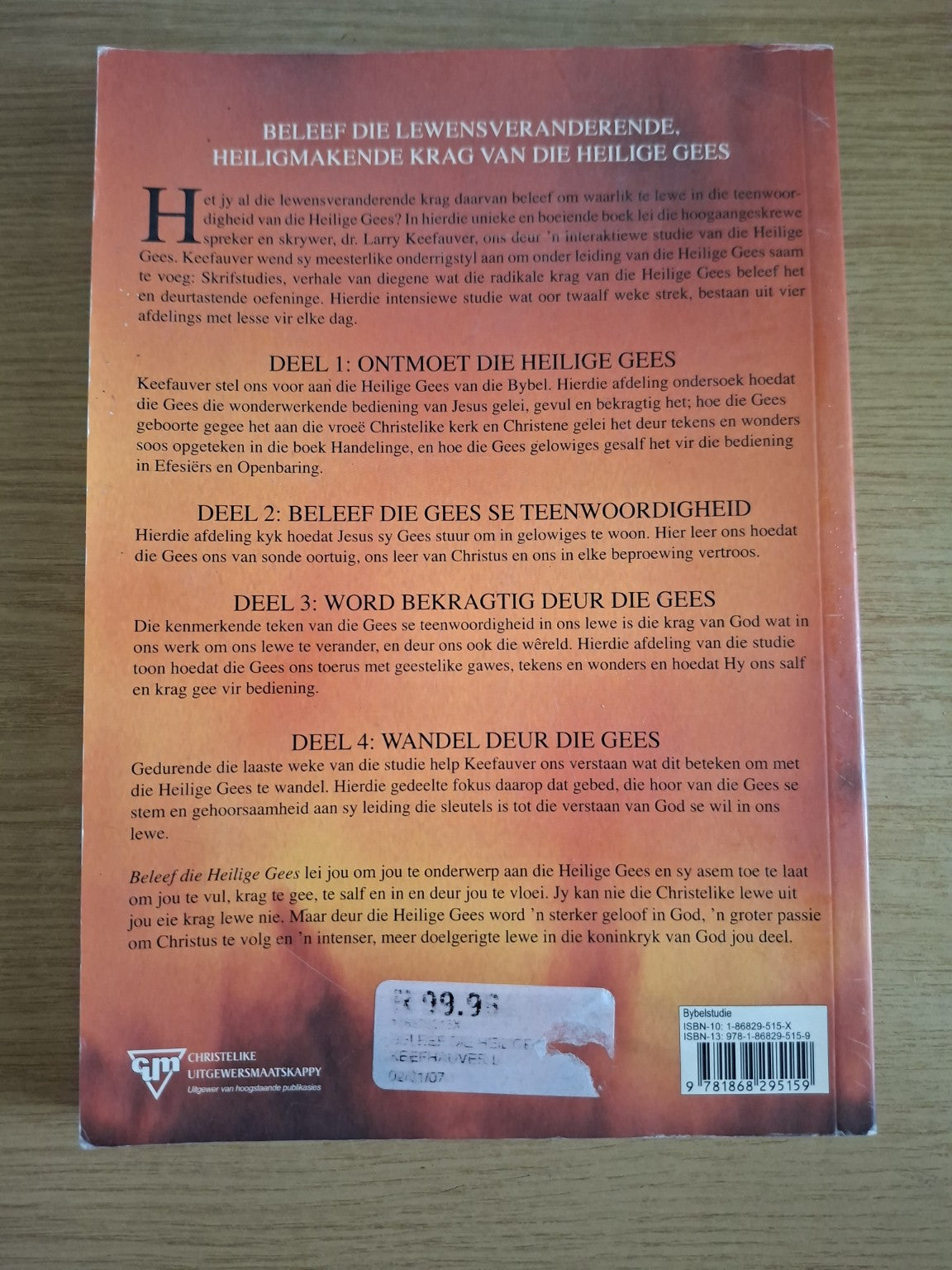 Beleef die Heilige Gees – Larry Keefauver (Second-Hand)