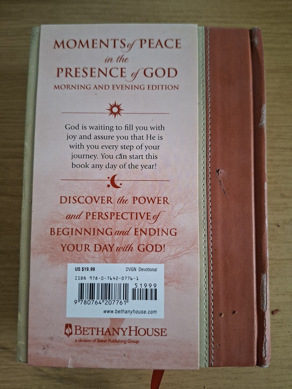 Moments of Peace in the Presence of God – Morning and Evening Edition (Second-Hand)