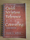 Quick Scripture Reference for Counseling (Third Edition) – John G. Kruis (Second-Hand)