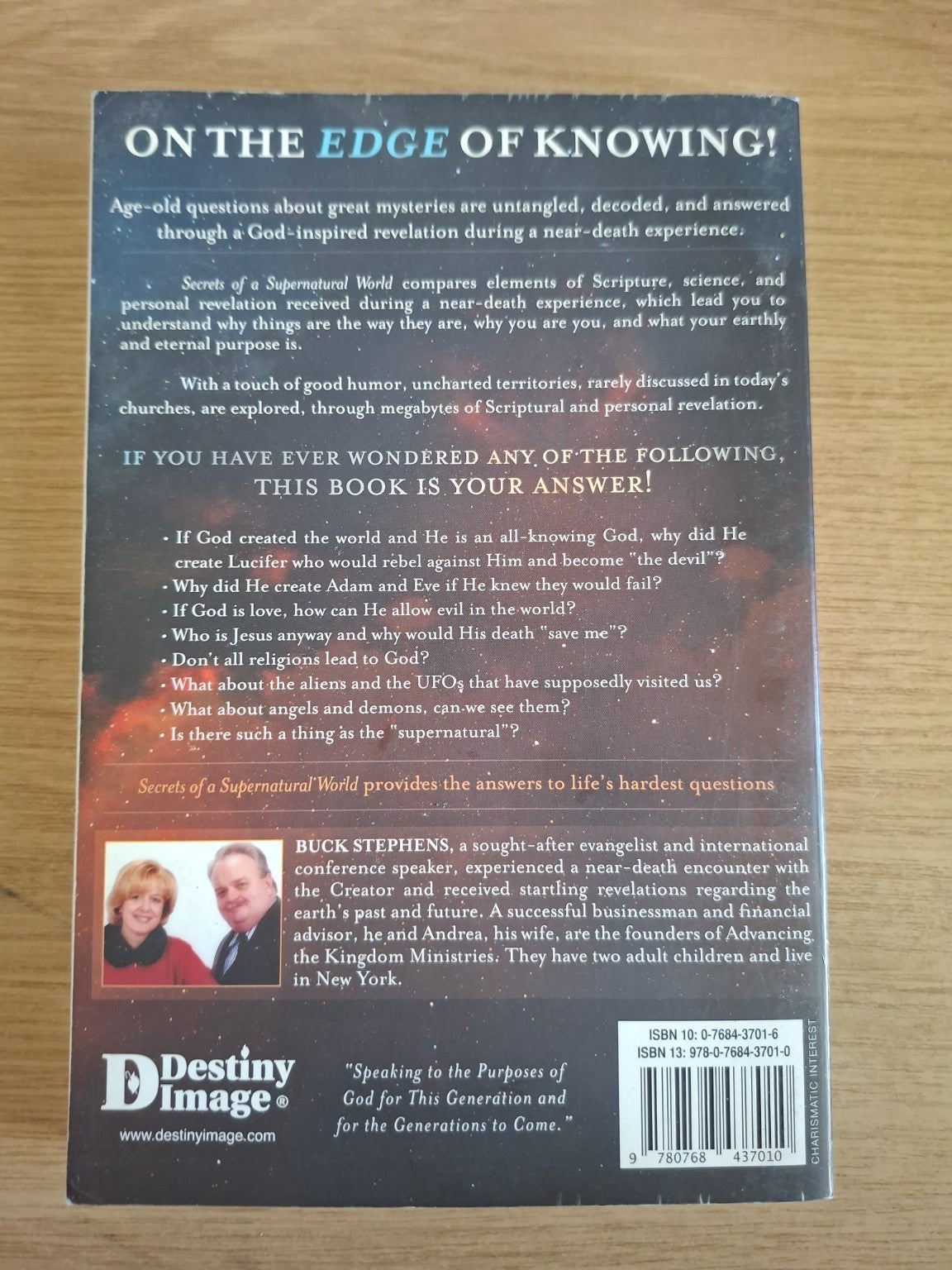 Secrets of a Supernatural World – Buck Stephens (Second-Hand)