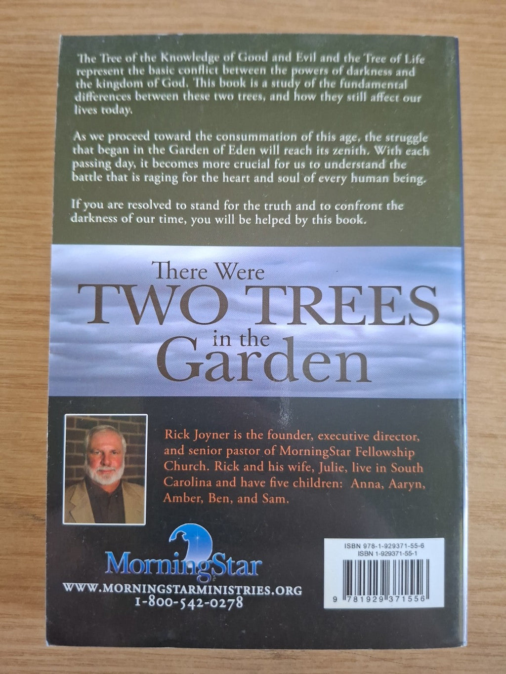 There Were Two Trees in the Garden – Rick Joyner (Second-Hand)