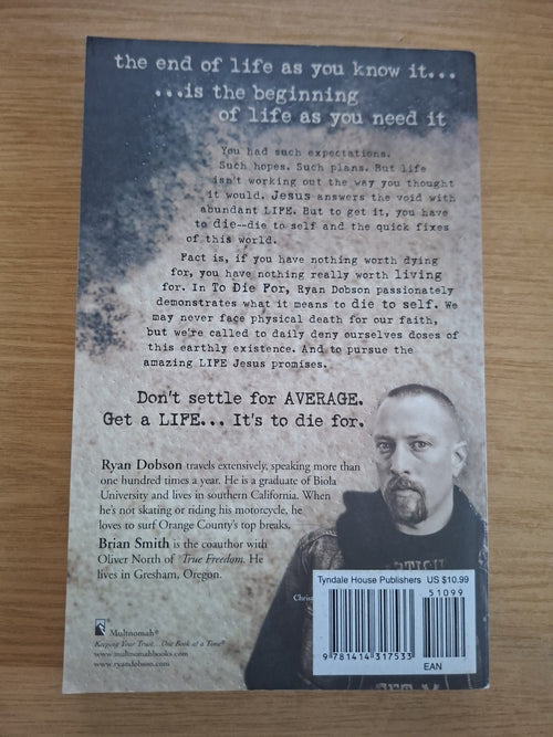 2 Die 4 – Ryan Dobson (Second-Hand)