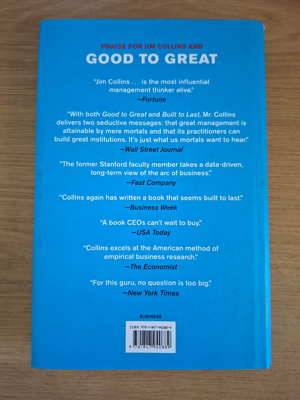 Great by Choice – Jim Collins & Morten T. Hansen (Second-Hand)