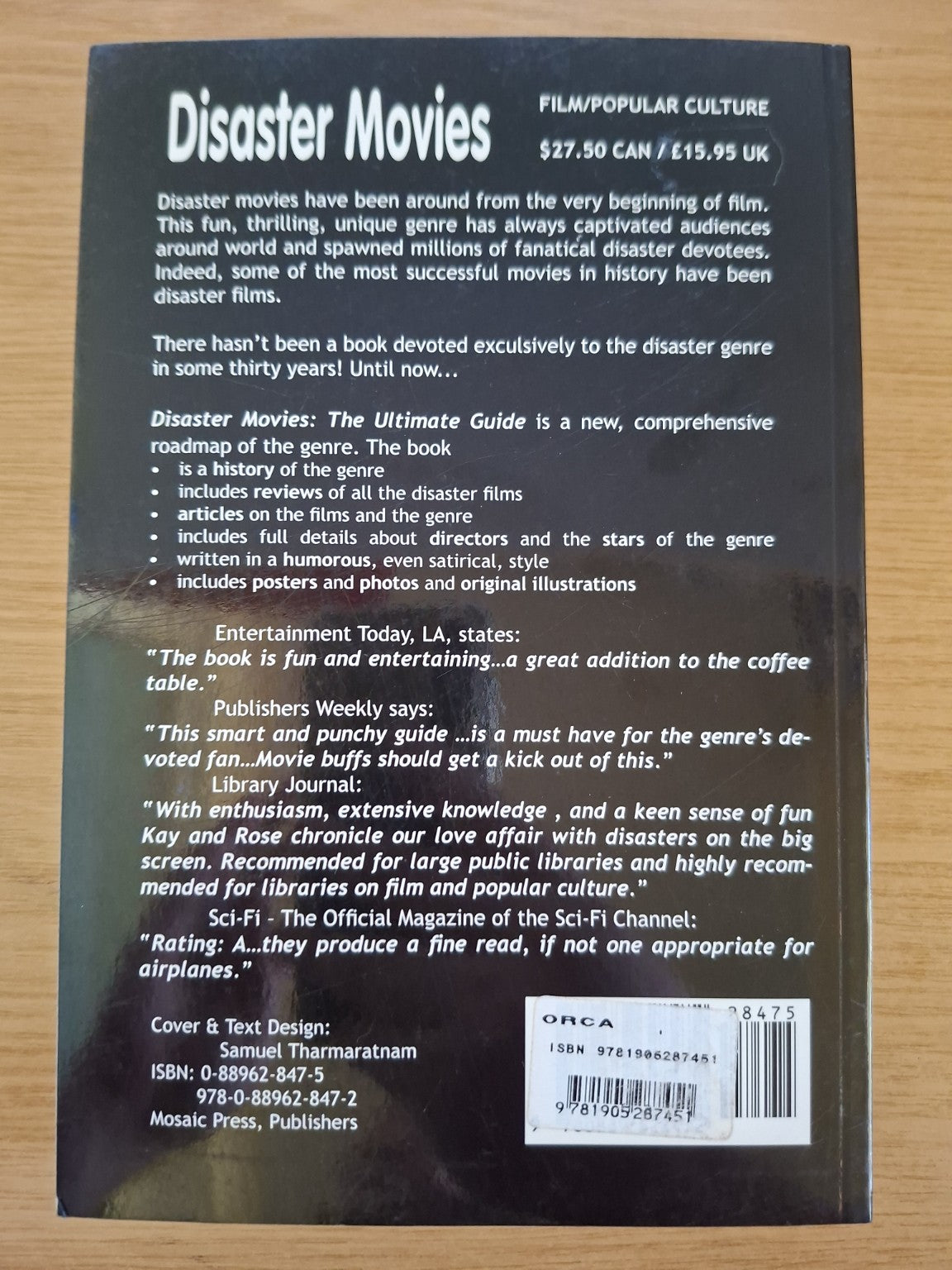 Disaster Movies: The Ultimate Guide – Glenn Kay & Michael Rose (Second-Hand)