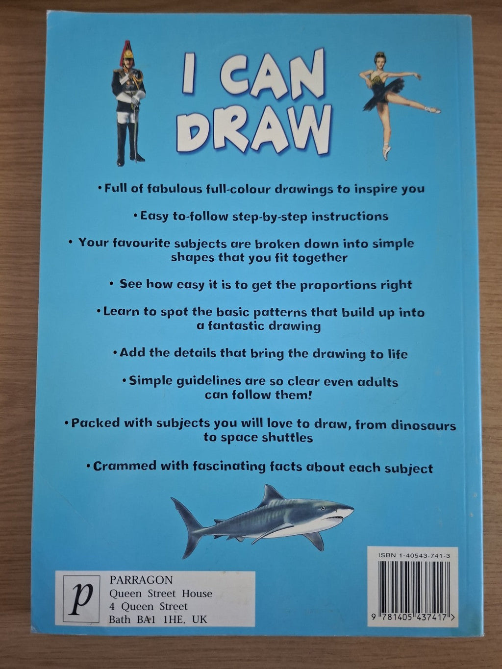 I Can Draw – Step-by-Step Drawing Book with Sketch Paper (Second-Hand)