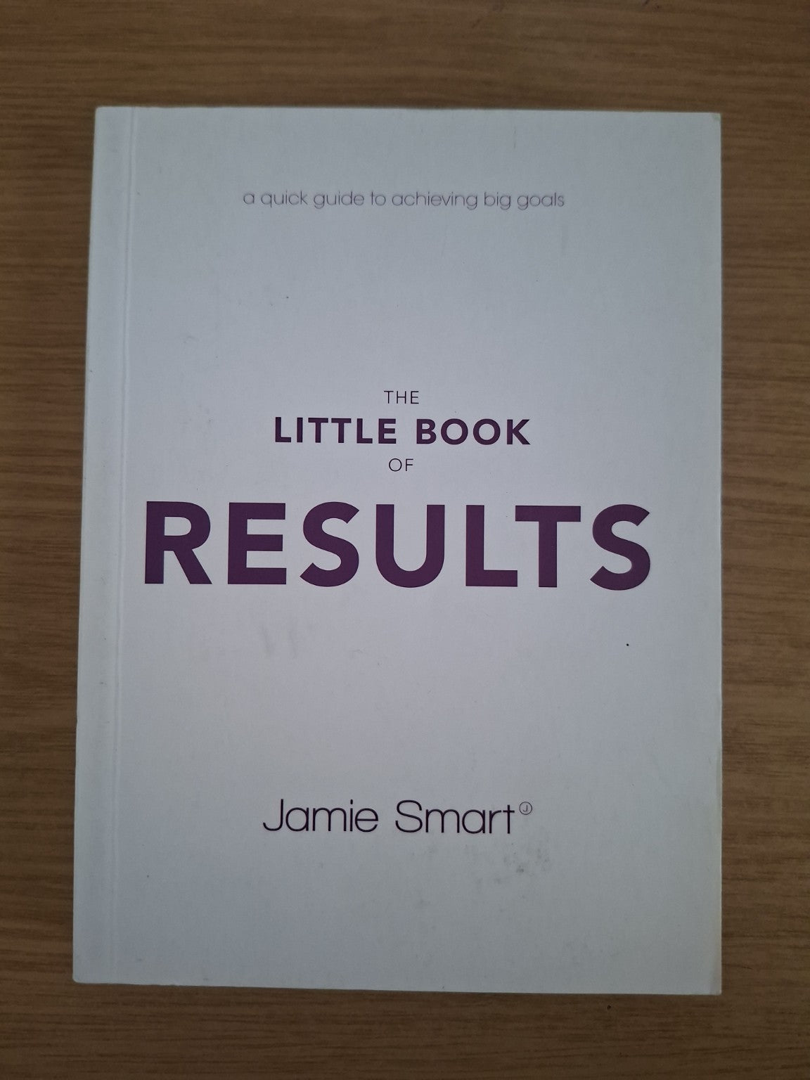 The Little Book of Results – Jamie Smart (Second-Hand)