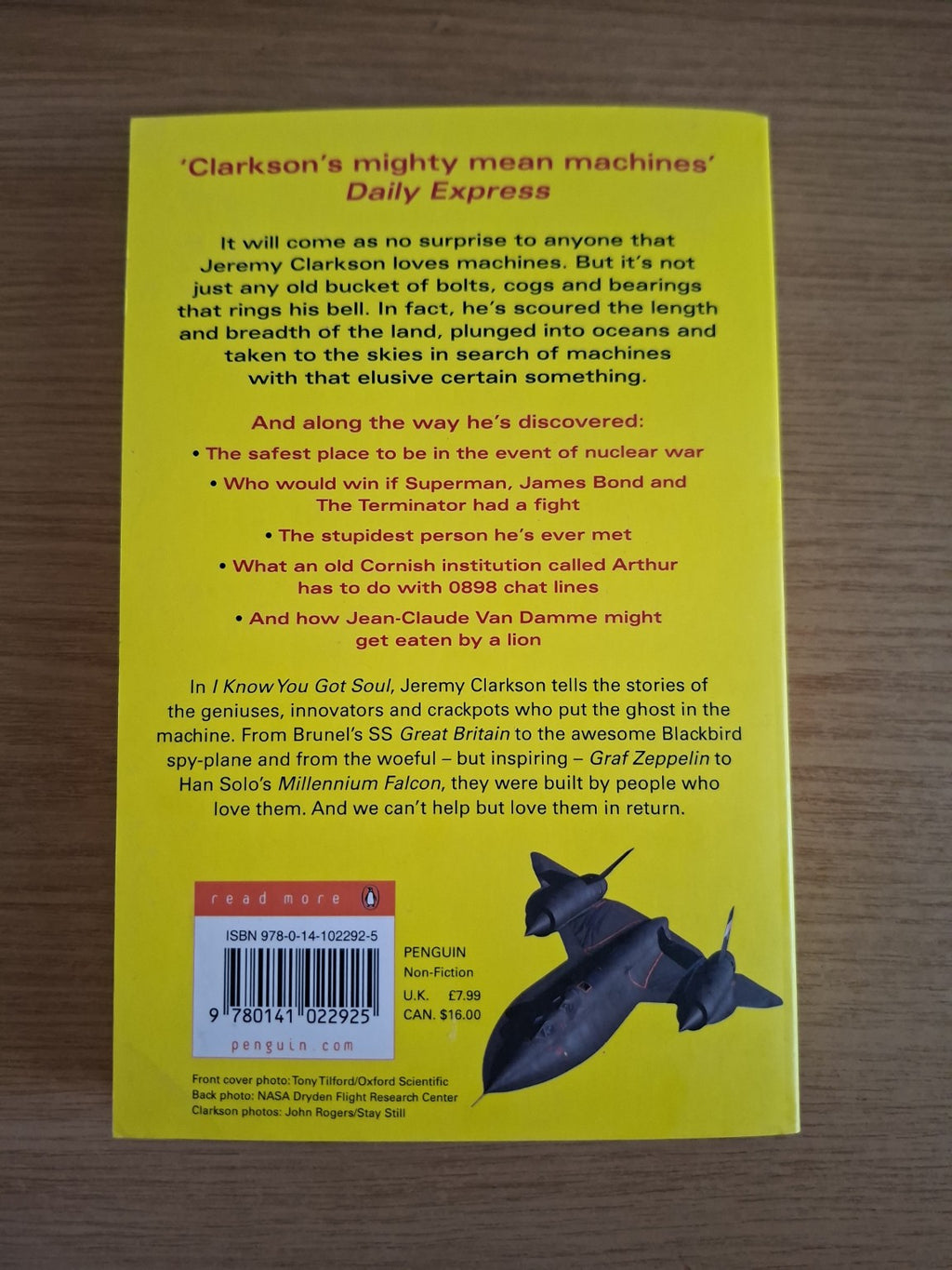 I Know You Got Soul – Jeremy Clarkson (Second-Hand)