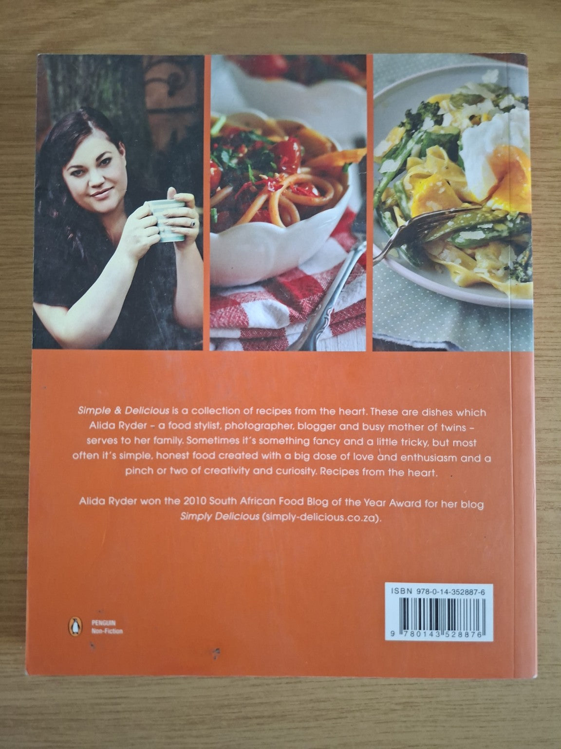 Simple & Delicious: Recipes from the Heart – Alida Ryder (Second-Hand)
