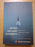 After We Said Goodbye – Sean Davison (Second-Hand)