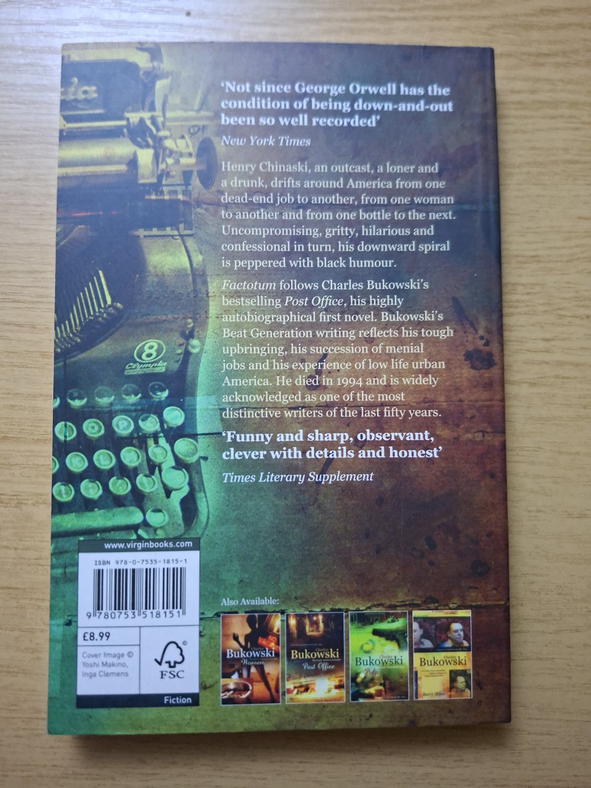 Factotum – Charles Bukowski (Second-Hand)