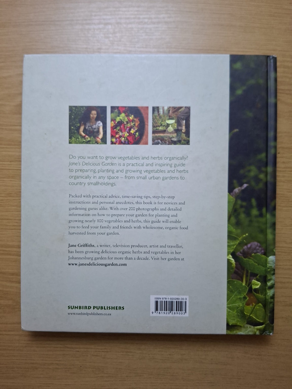 Jane’s Delicious Garden – Jane Griffiths (Second-Hand)