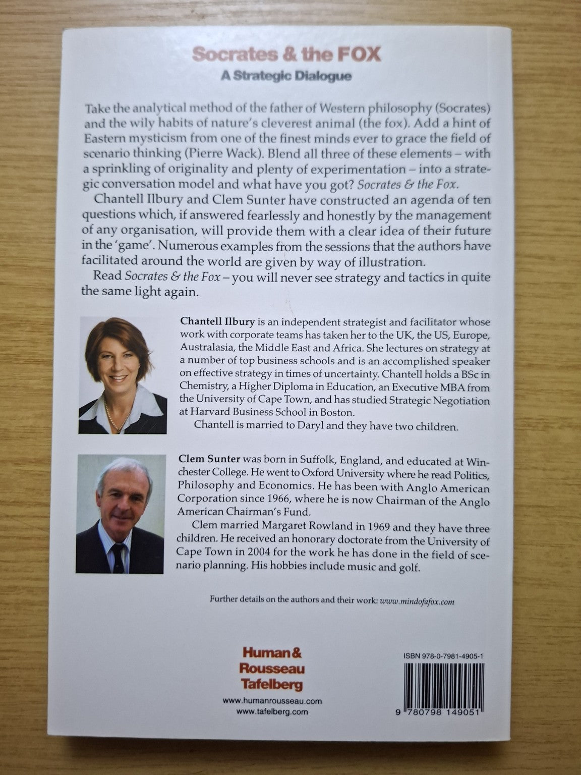 Socrates &amp; the Fox – Chantell Ilbury &amp; Clem Sunter (Second-Hand)