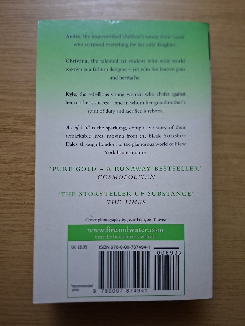 Act of Will – Barbara Taylor Bradford (Second-Hand)