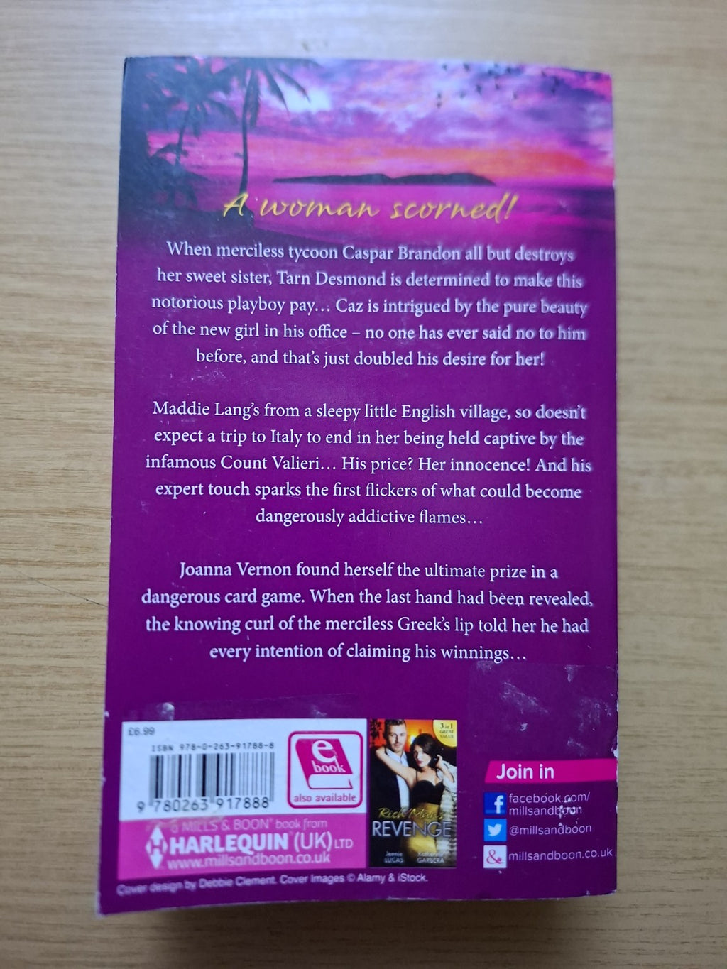 His Delicious Revenge – Sara Craven (Second-Hand)