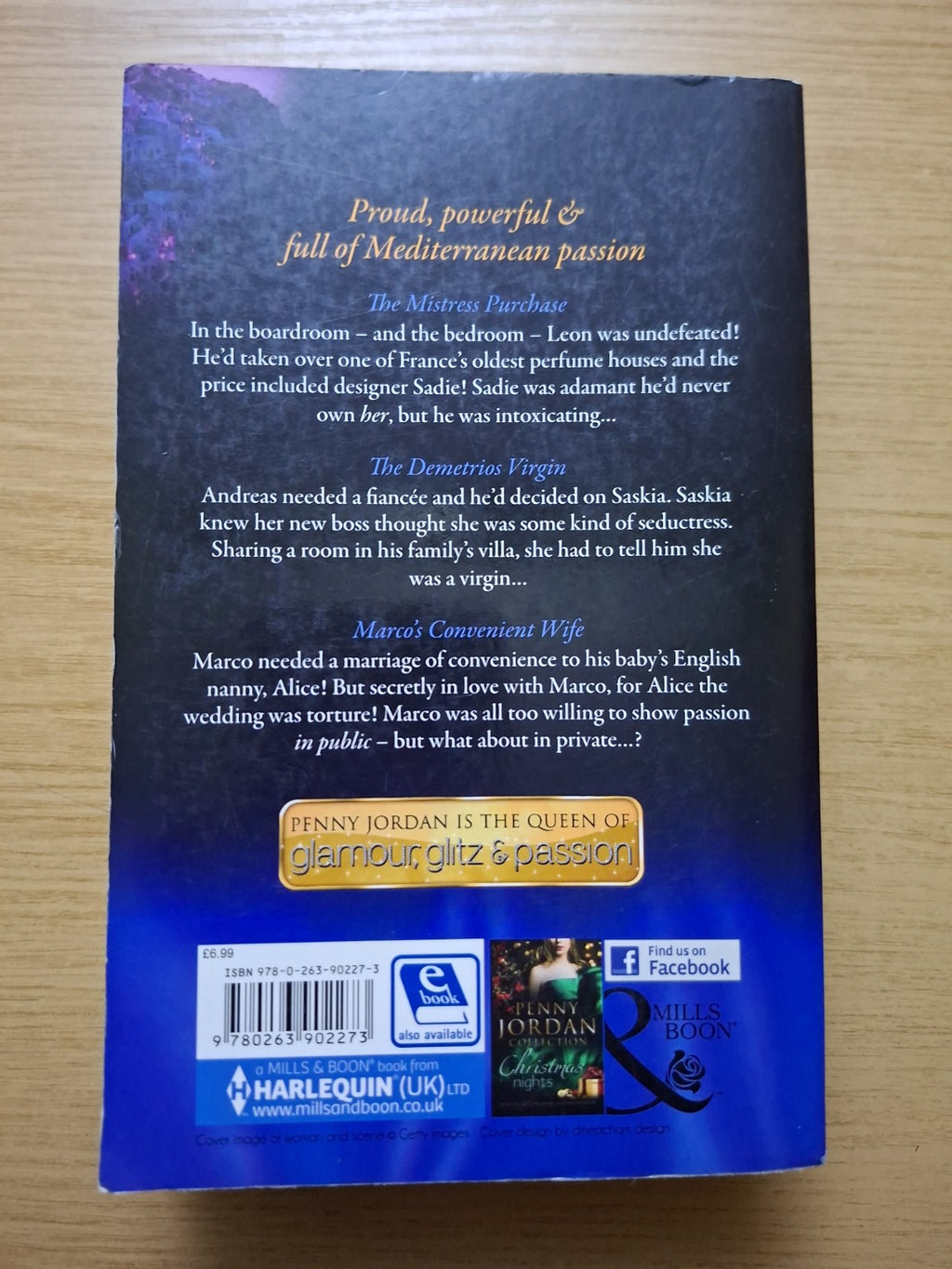 Mediterranean Nights – Penny Jordan Collection (Second-Hand)