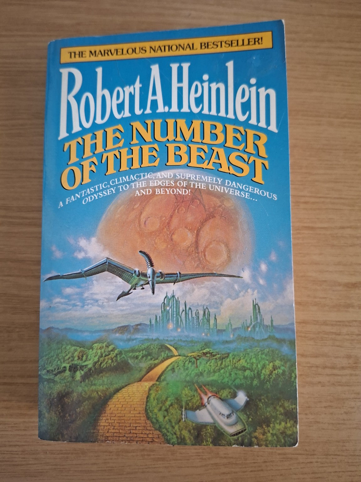 The Number of the Beast – Robert A. Heinlein (Second Hand Book)