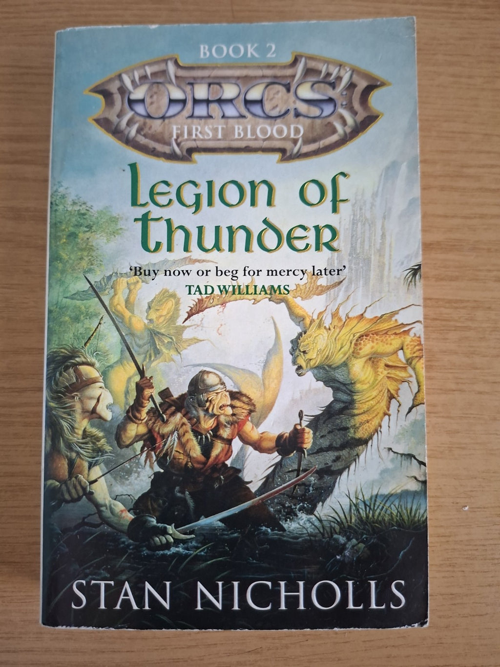 Legion of Thunder – Stan Nicholls (Second Hand Book)