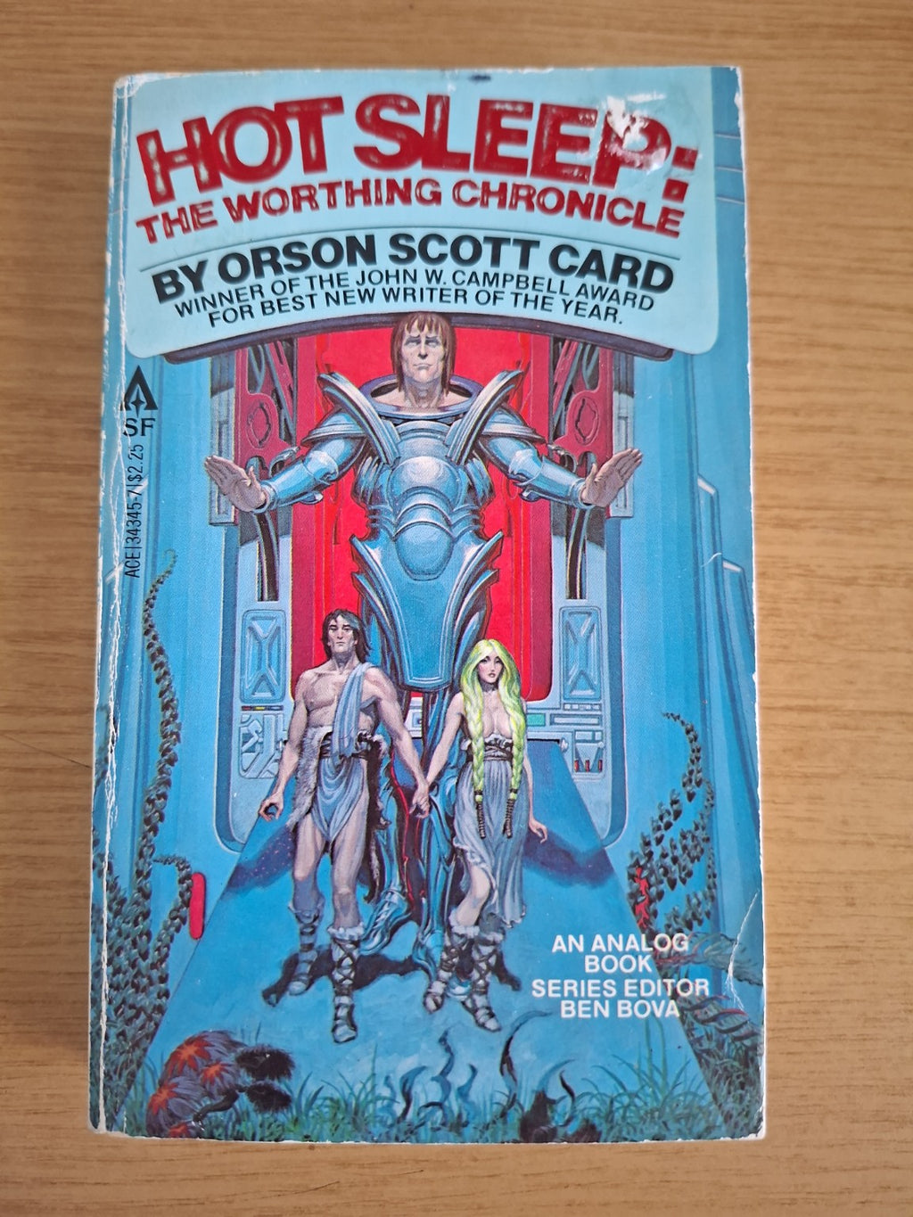Hot Sleep: The Worthing Chronicle – Orson Scott Card (Second Hand Book)