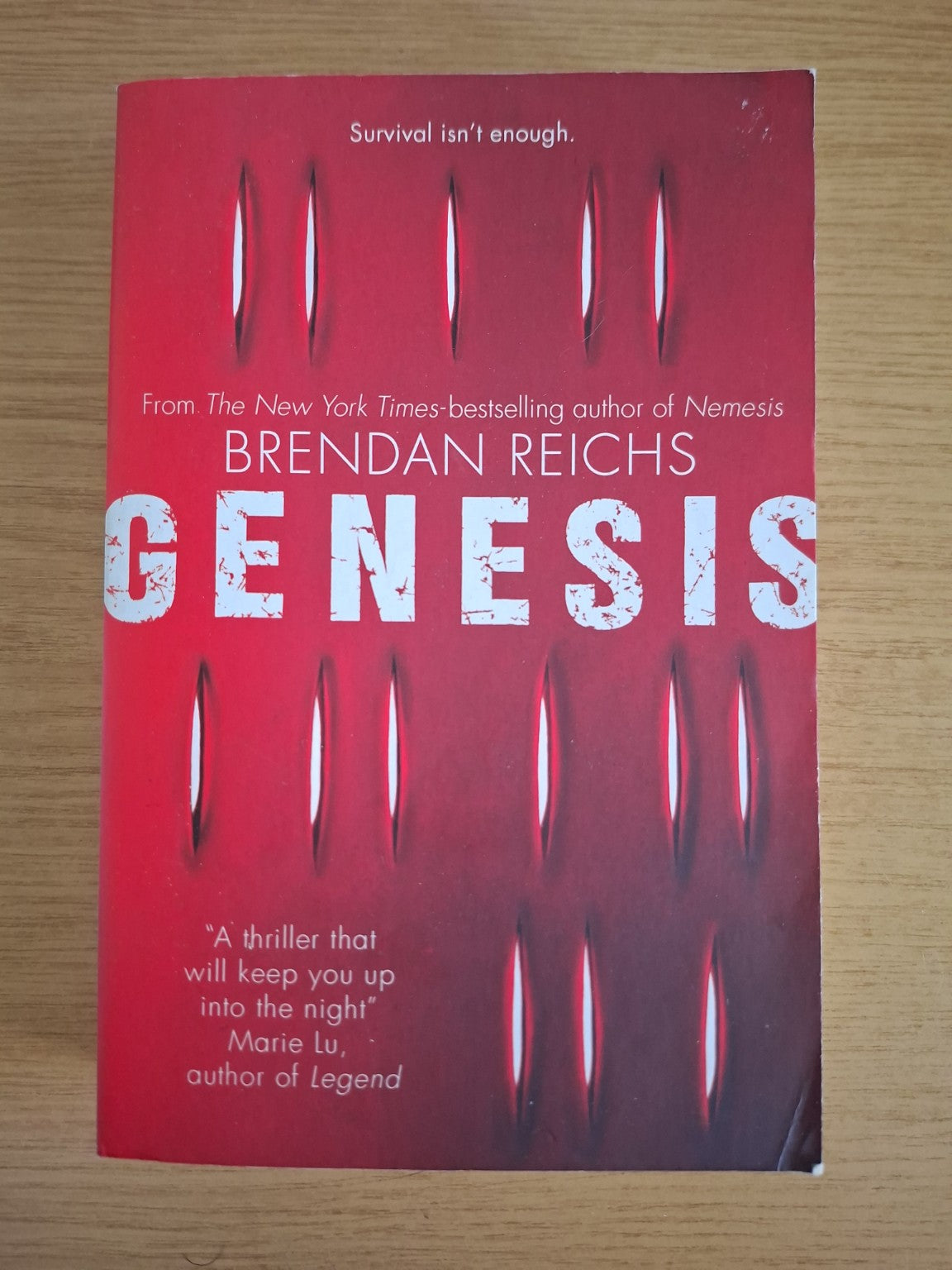 Genesis – Brendan Reichs (Second Hand Book)