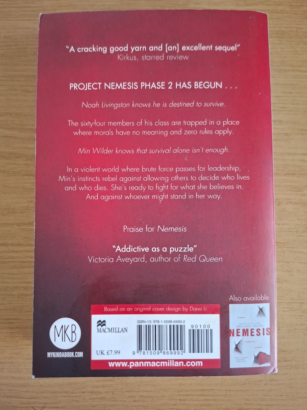 Genesis – Brendan Reichs (Second Hand Book)