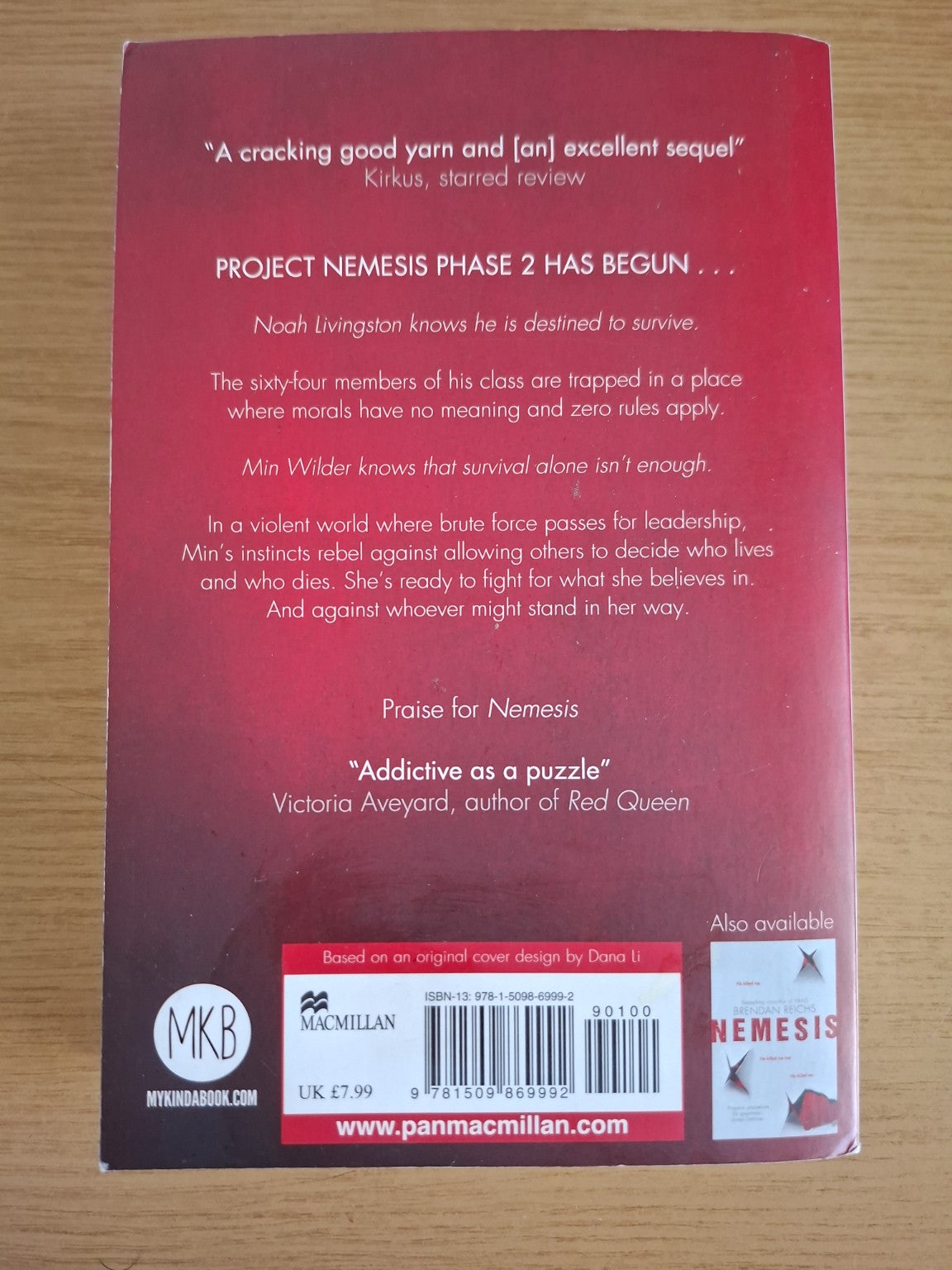 Genesis – Brendan Reichs (Second Hand Book)