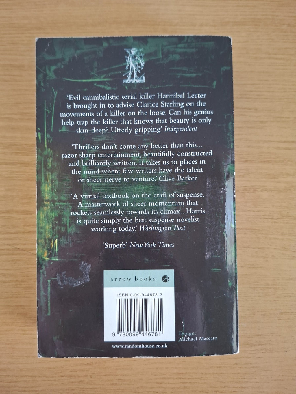 The Silence of the Lambs – Thomas Harris (Second Hand Book)