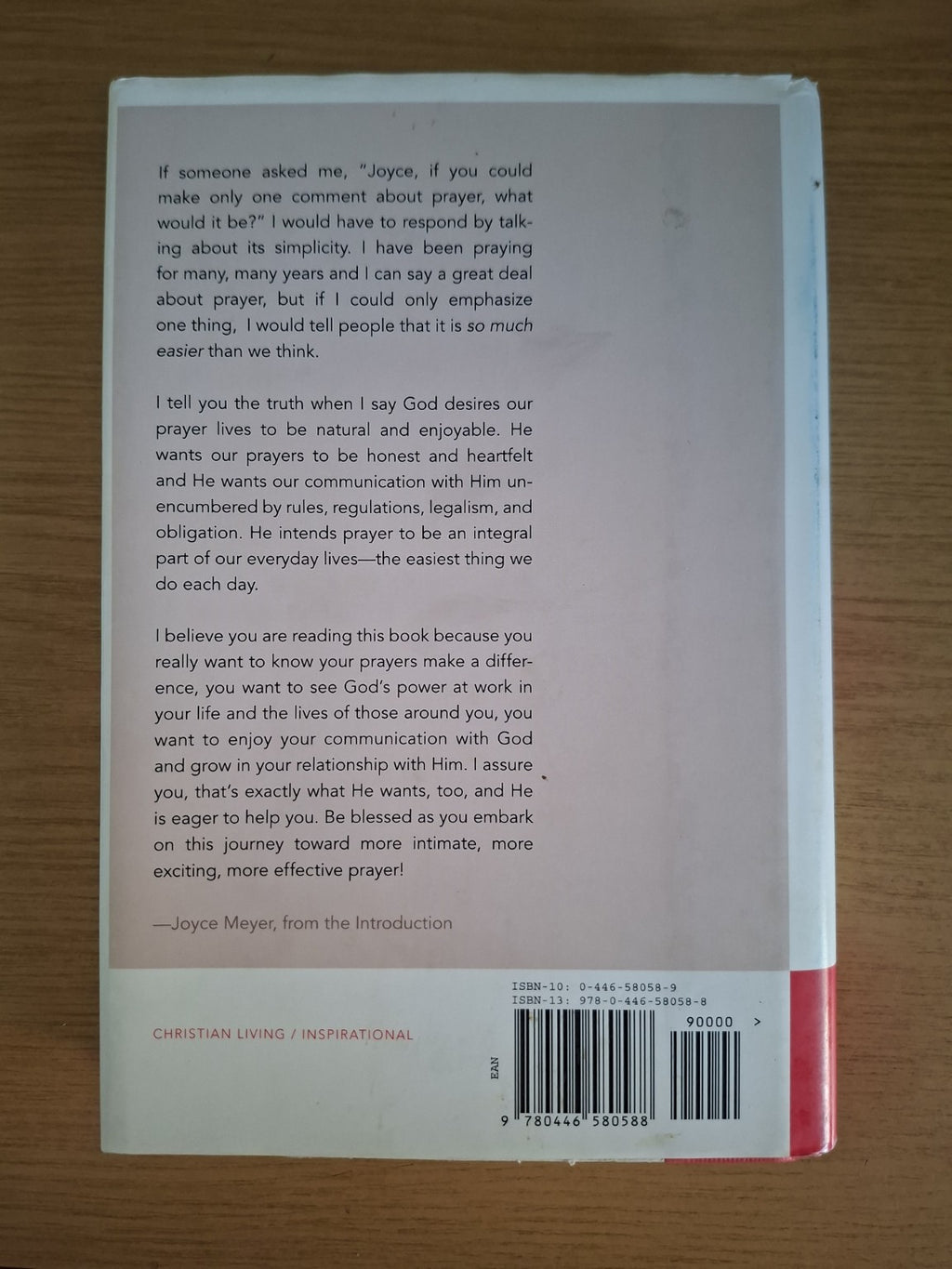 The Power of Simple Prayer – Joyce Meyer (Second Hand Book)