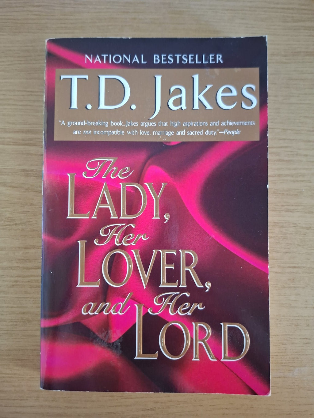 The Lady, Her Lover, and Her Lord – T.D. Jakes (Second Hand Book)