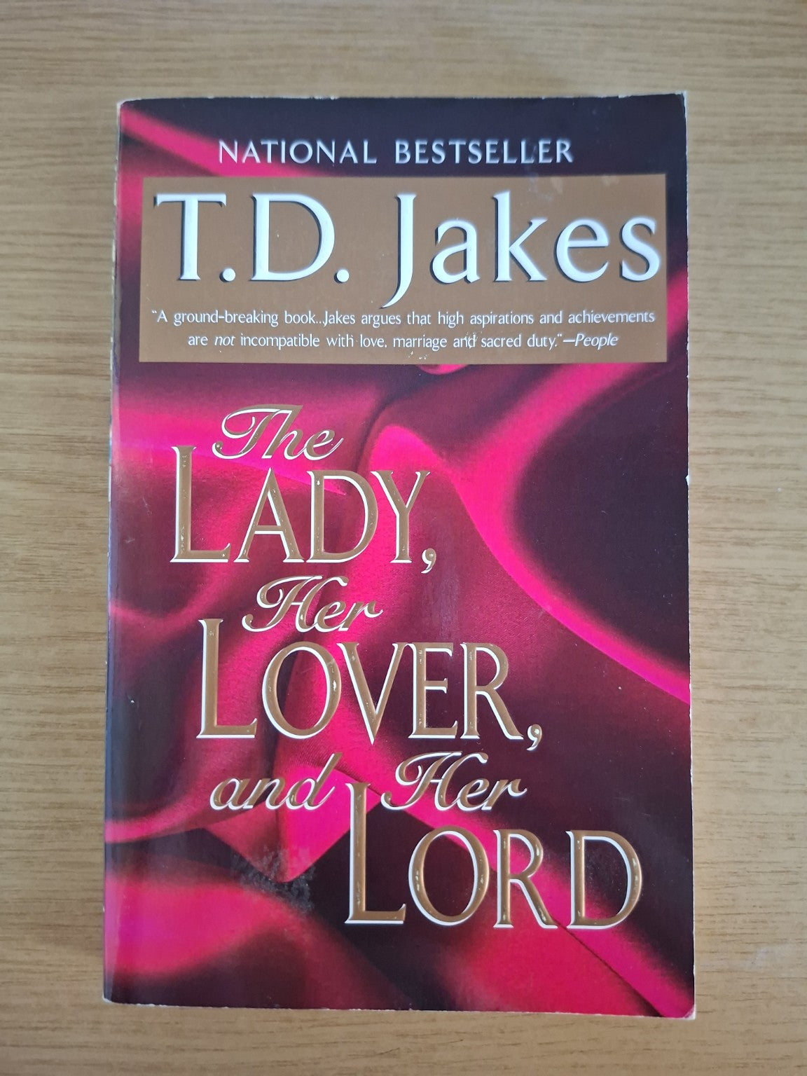 The Lady, Her Lover, and Her Lord – T.D. Jakes (Second Hand Book)