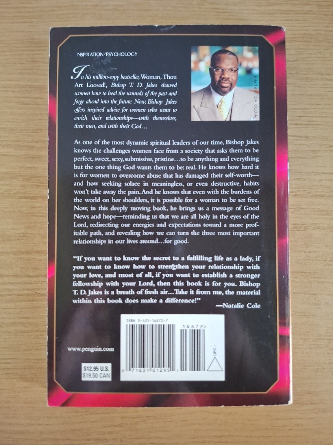 The Lady, Her Lover, and Her Lord – T.D. Jakes (Second Hand Book)