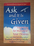 Ask and It Is Given – Esther &amp; Jerry Hicks (Second Hand Book)