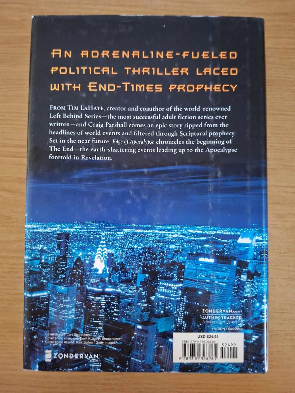 Edge of Apocalypse – Tim LaHaye &amp; Craig Parshall (Second Hand Book)