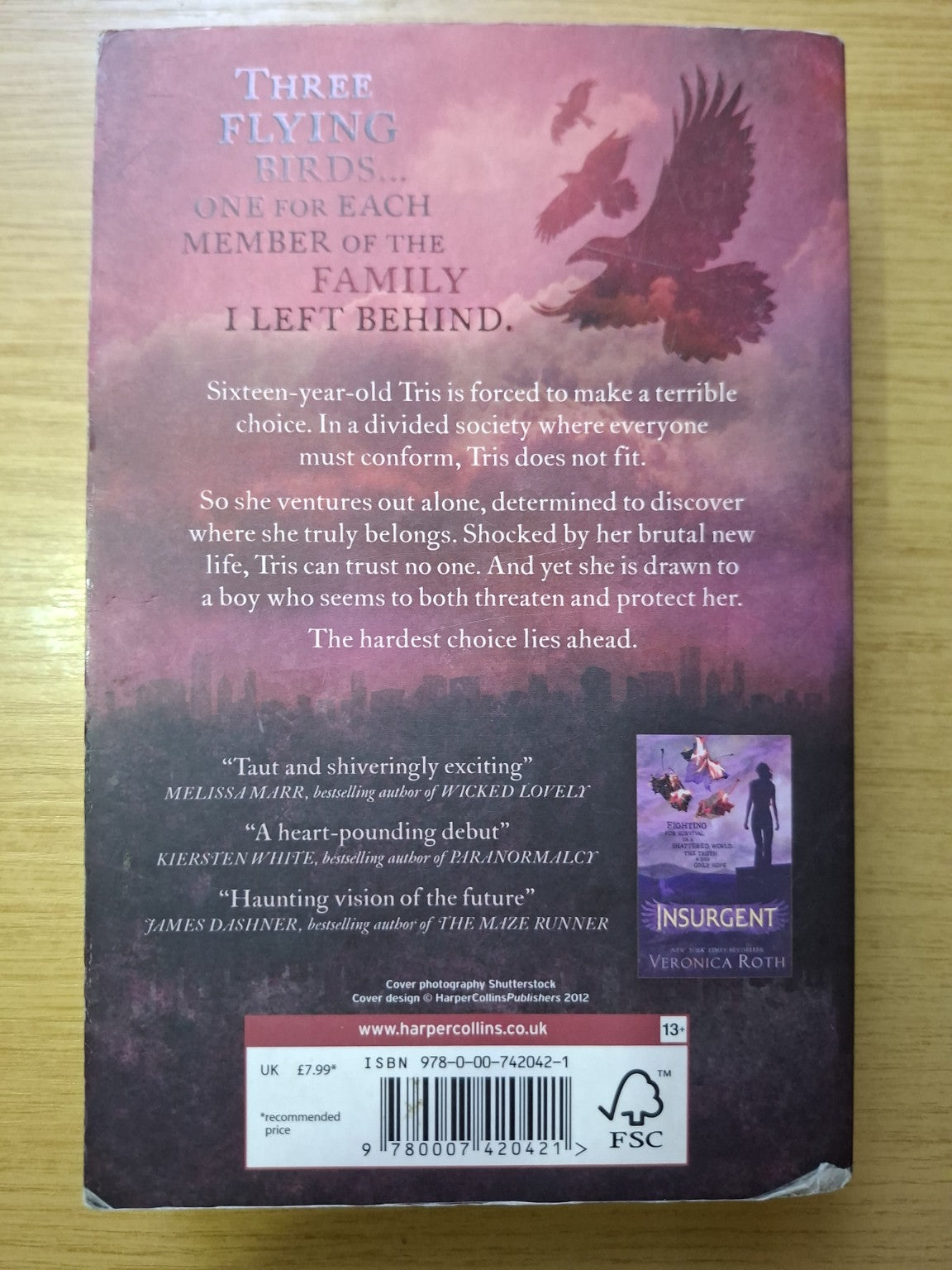 Divergent – Veronica Roth (Second Hand Book)
