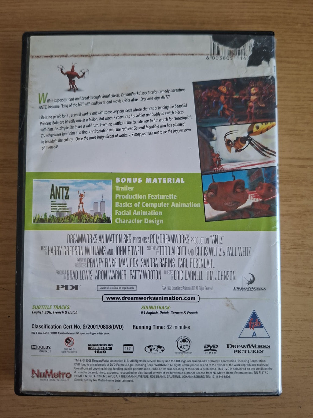 Antz – DVD (Second Hand)