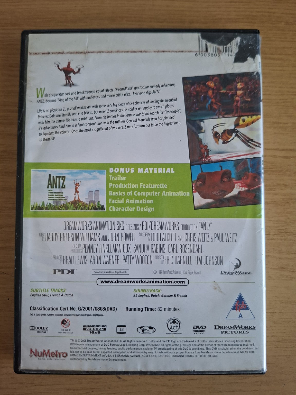 Antz – DVD (Second Hand)