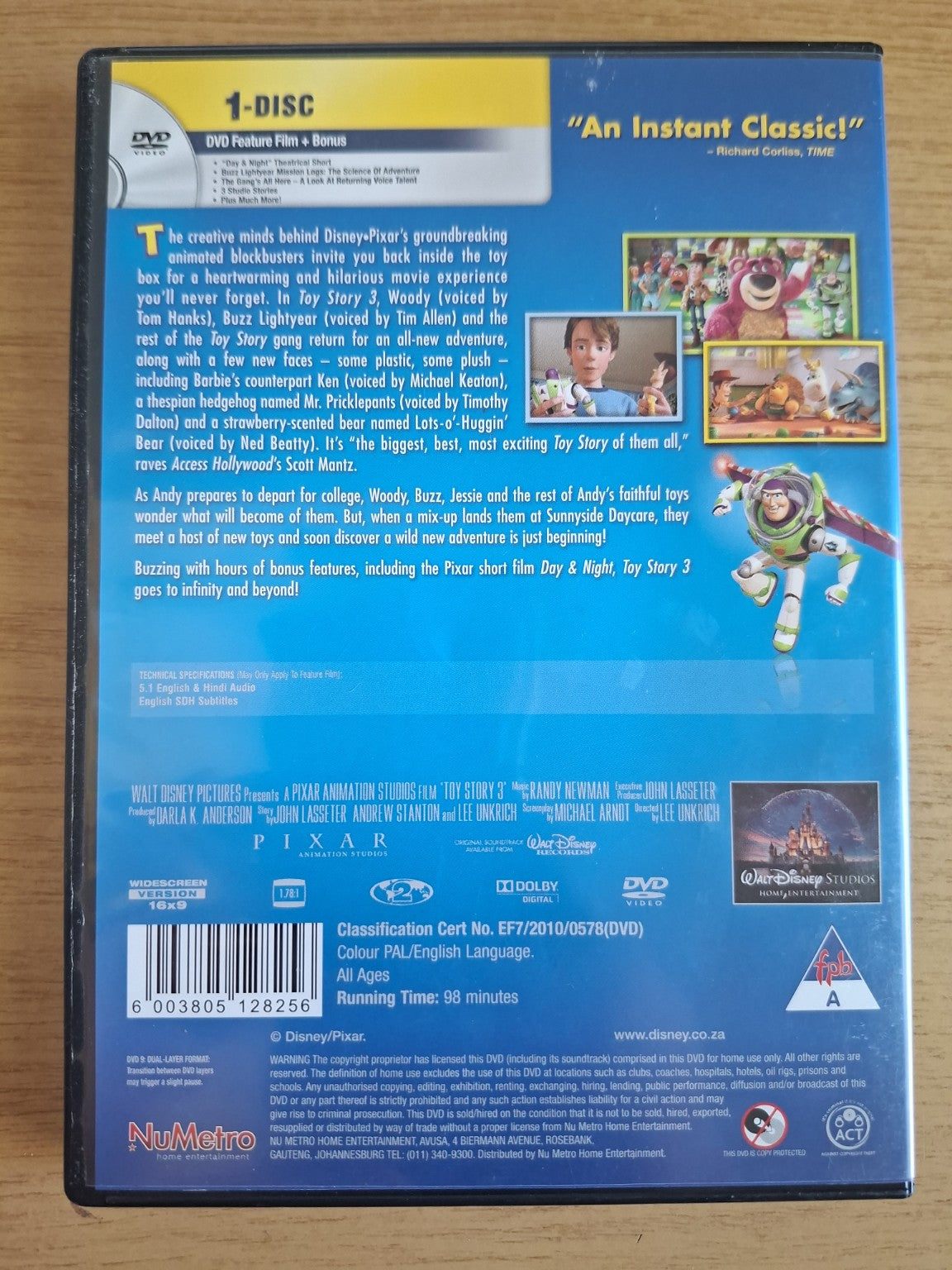 Toy Story 3 – DVD (Second Hand)