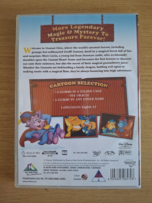 Adventures of the Gummi Bears – Volume Two (Second Hand DVD)