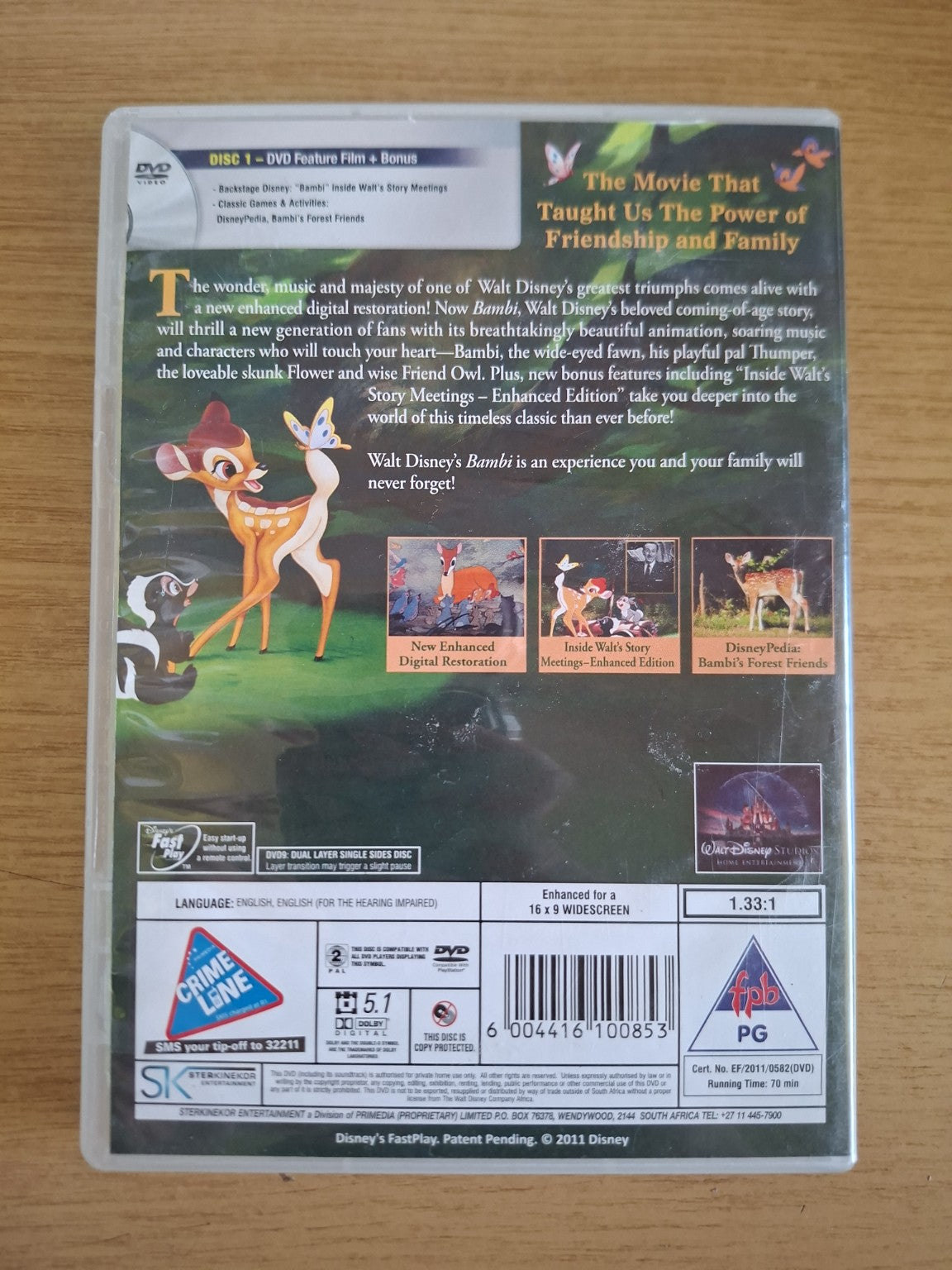 Bambi – Walt Disney Classics (Second Hand DVD)