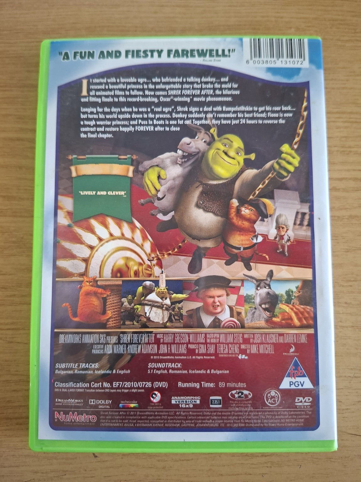 Shrek Forever After – DreamWorks (Second Hand DVD)