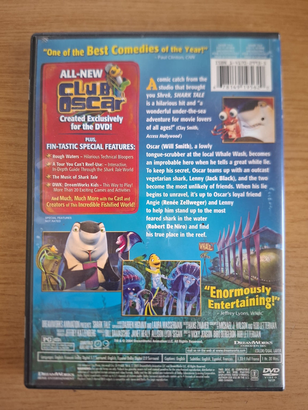 Shark Tale – DreamWorks (Second Hand DVD)