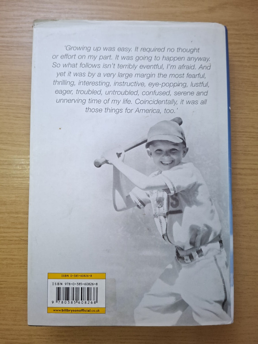 The Life and Times of the Thunderbolt Kid – Bill Bryson (Second Hand Book)