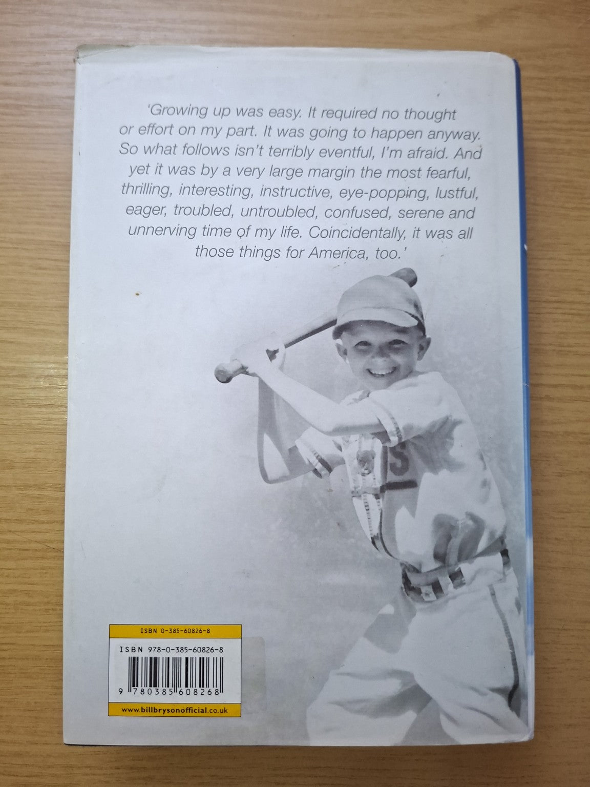 The Life and Times of the Thunderbolt Kid – Bill Bryson (Second Hand Book)