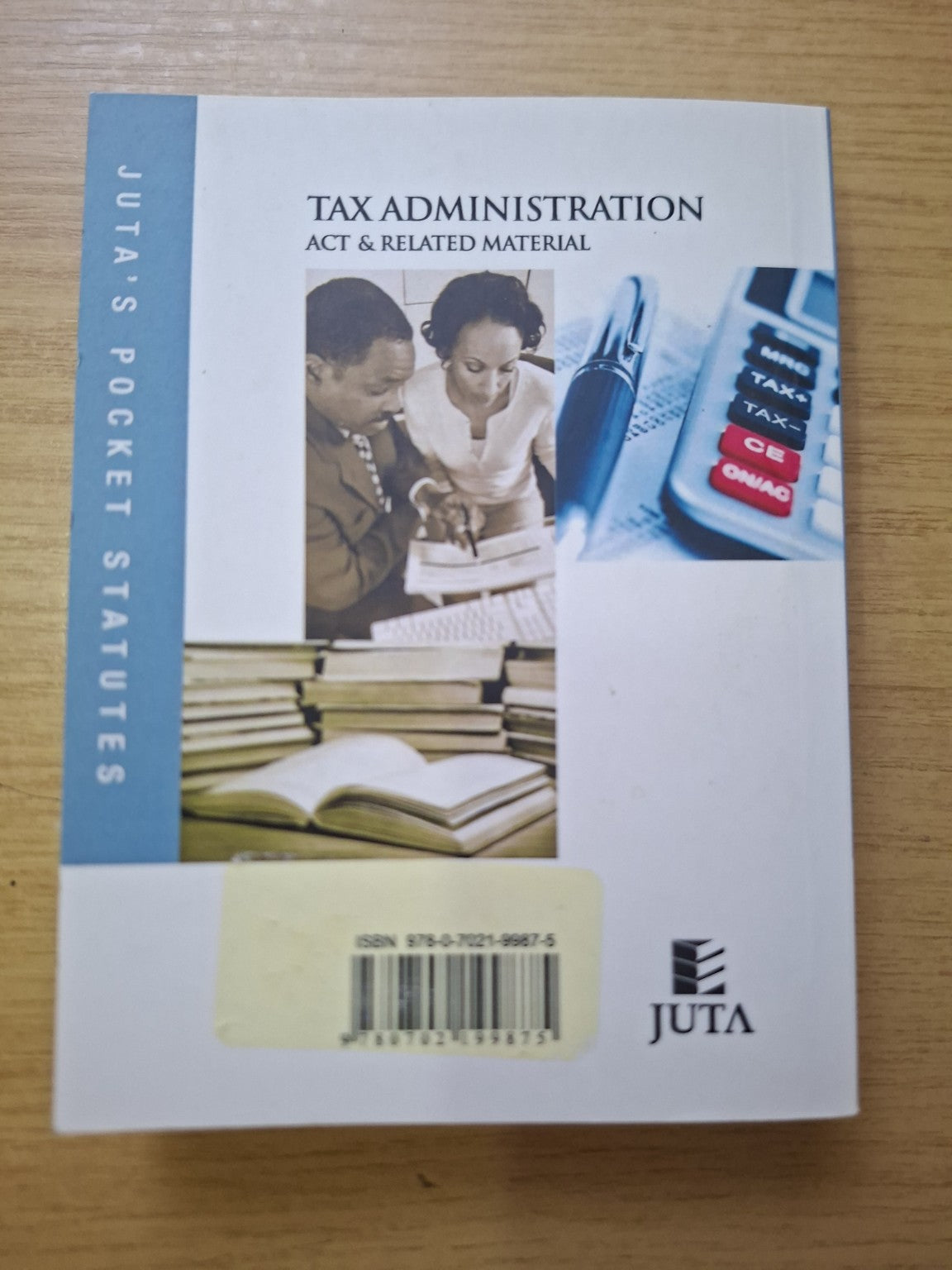 Tax Administration Act & Related Material (Second Hand Book)