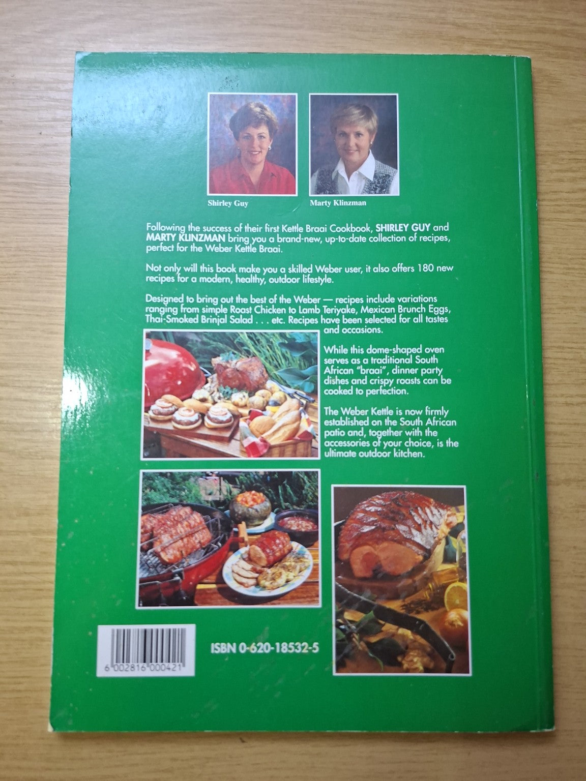 Weber Cooking: South African Style – Shirley Guy & Marty Klinzman (Second Hand Book)