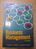 Introduction to Business Management (9th Edition) – BJ Erasmus, JW Strydom & S Rudansky-Klopper (Second Hand Book) (Copy)