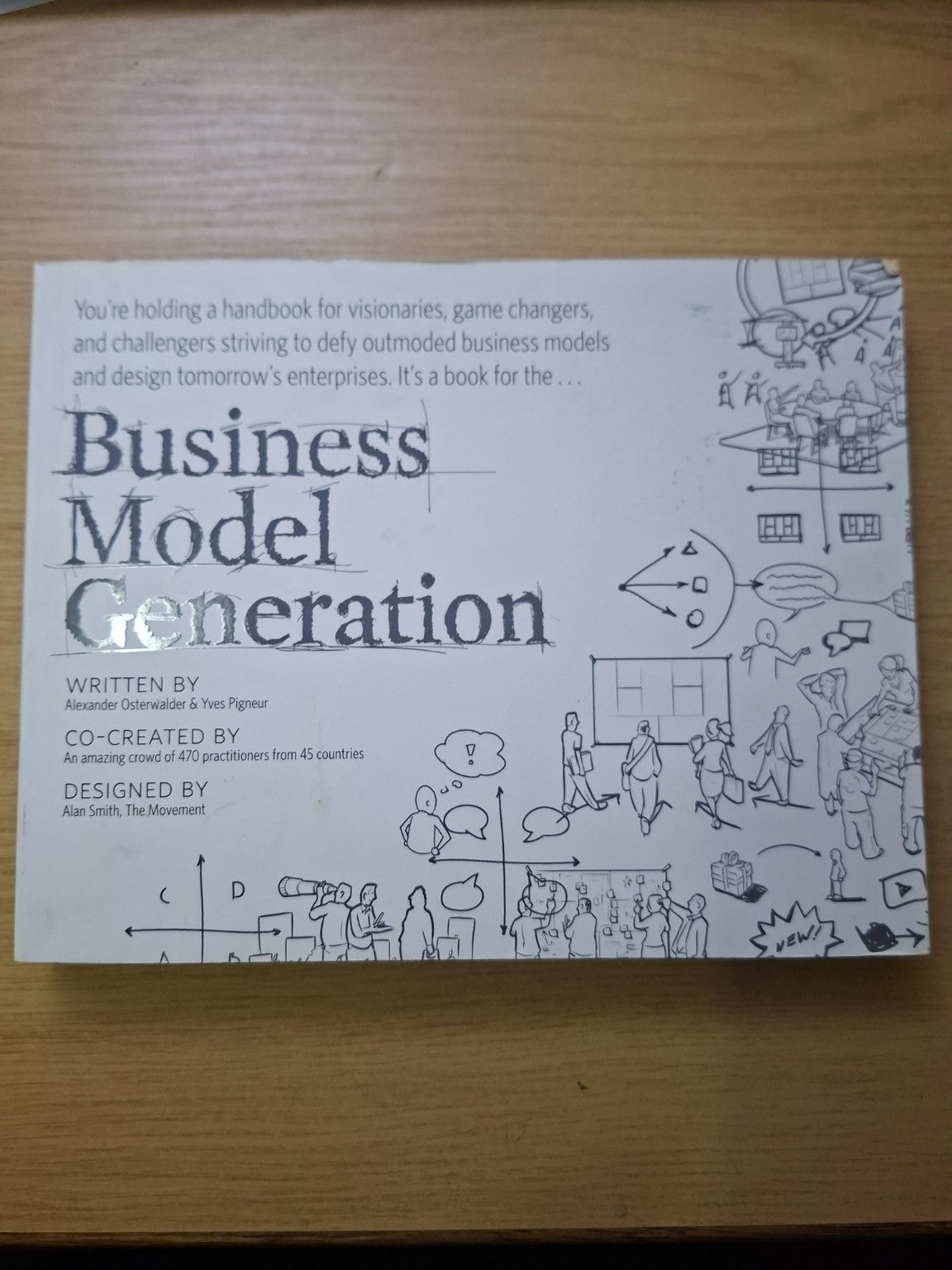 Business Model Generation – Alexander Osterwalder & Yves Pigneur (Second Hand Book)