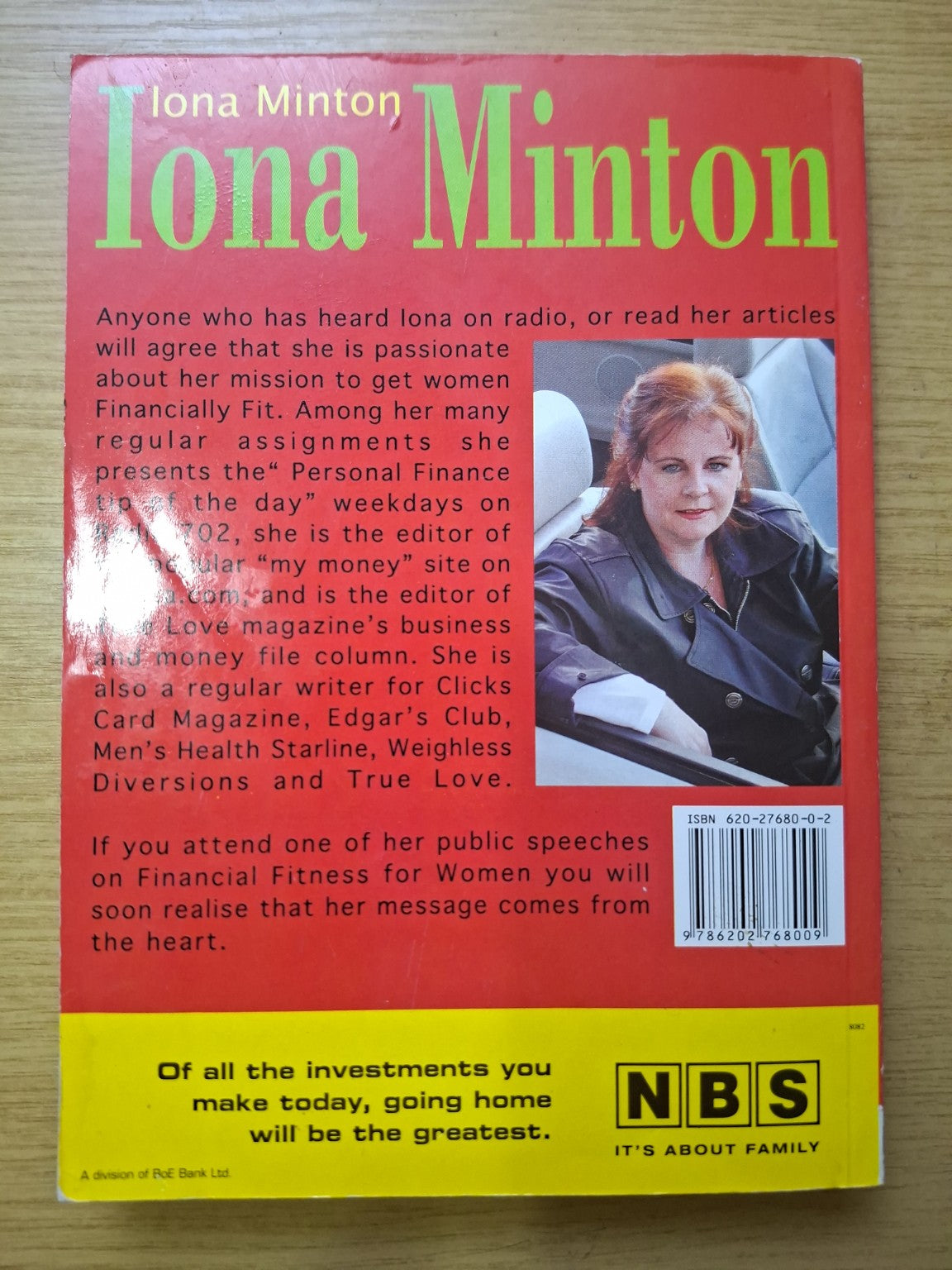 Financial Fitness For Women – Iona Minton (Second Hand Book)