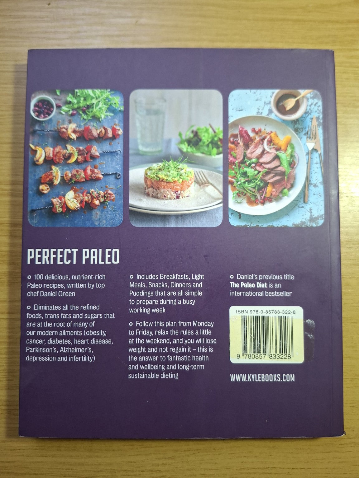 Paleo Monday to Friday – Daniel Green (Second Hand Book)