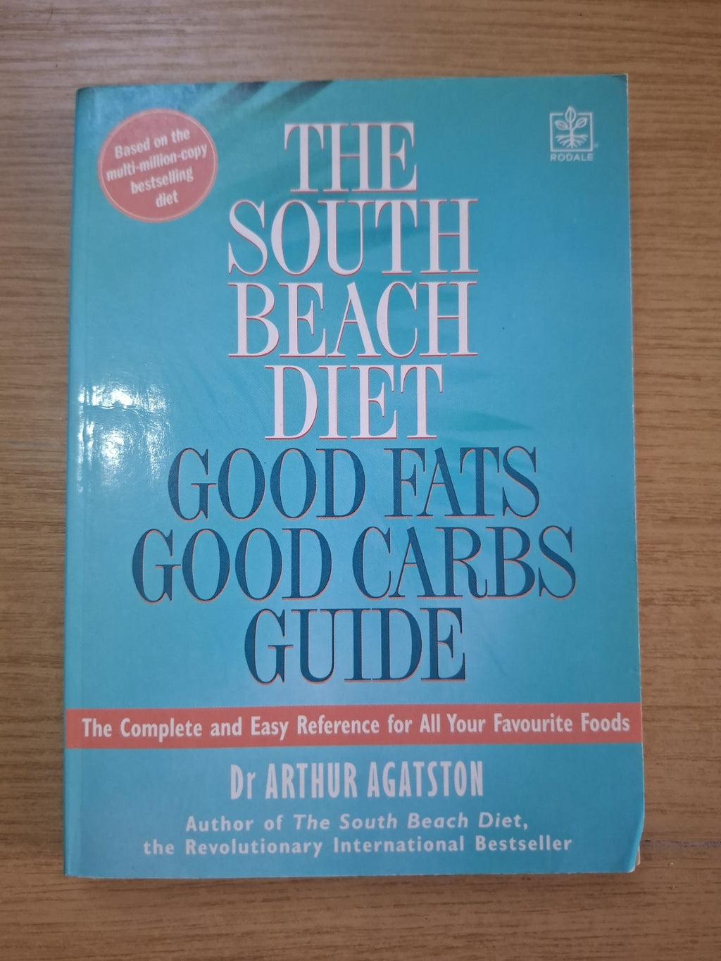 The South Beach Diet Good Fats Good Carbs Guide – Dr Arthur Agatston (Second Hand Book)