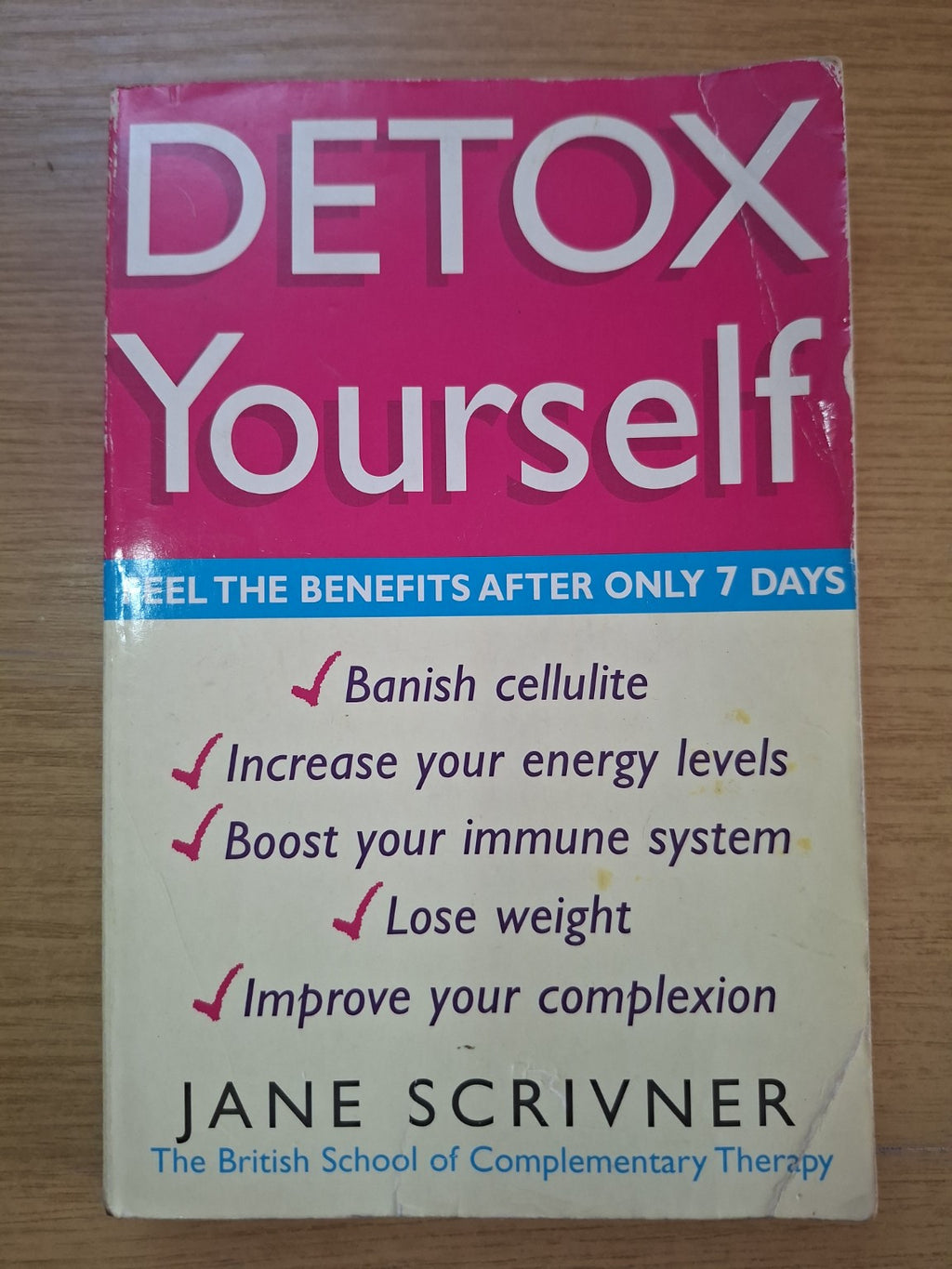 Detox Yourself – Jane Scrivner (Second Hand Book)